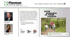 Desktop Screenshot of fleemaninsurance.com
